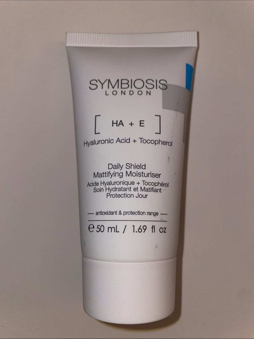 HA + E Daily Shield Mattifying Moisturiser Symbiosis London
